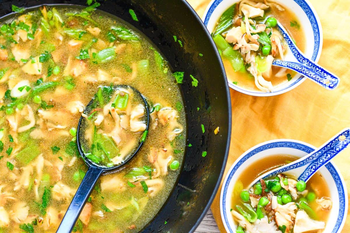 Oyster Mushroom Soup