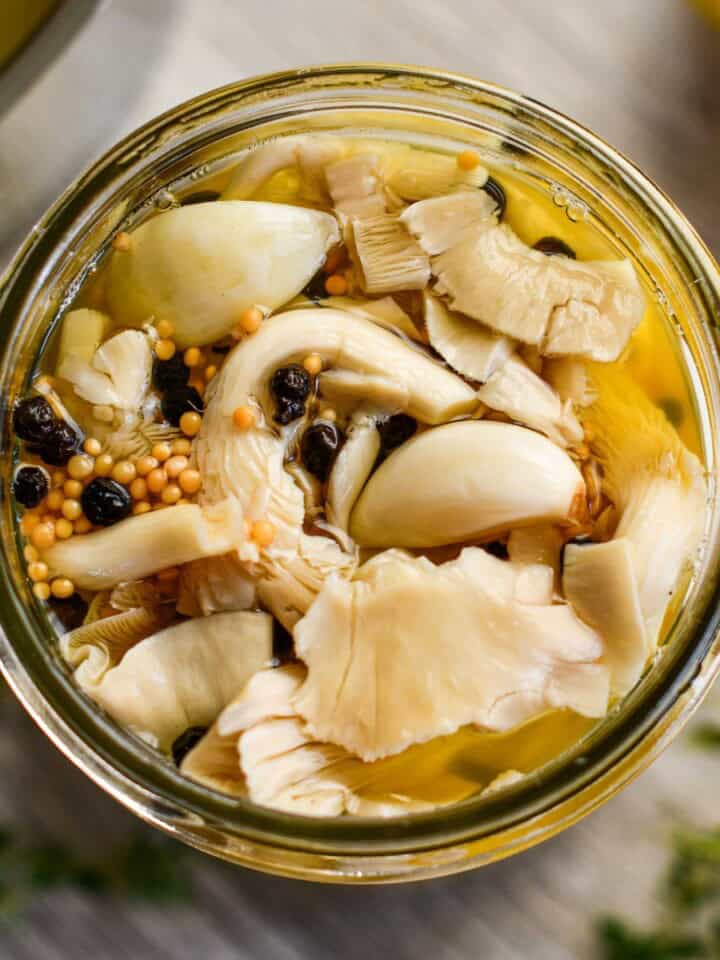 Quick Pickled Oyster Mushrooms Recipe
