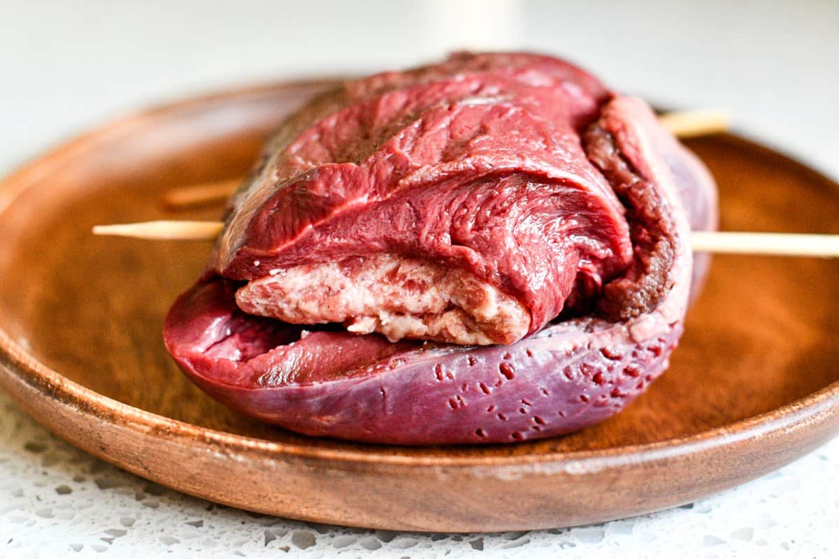 Sausage Stuffed Heart