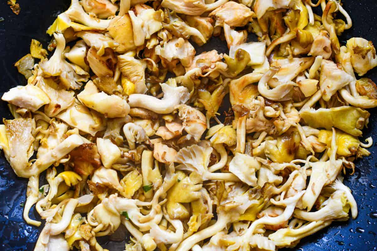 Cooking Oyster Mushrooms