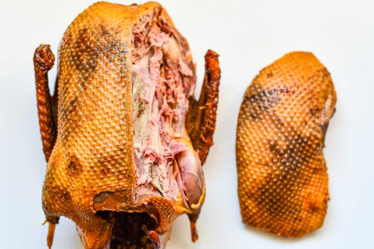 Smoked Whole Duck Recipe by Jeff Benda