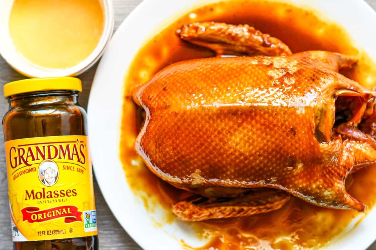 Smoked Duck Recipe with Honey and Grandma's Molasses