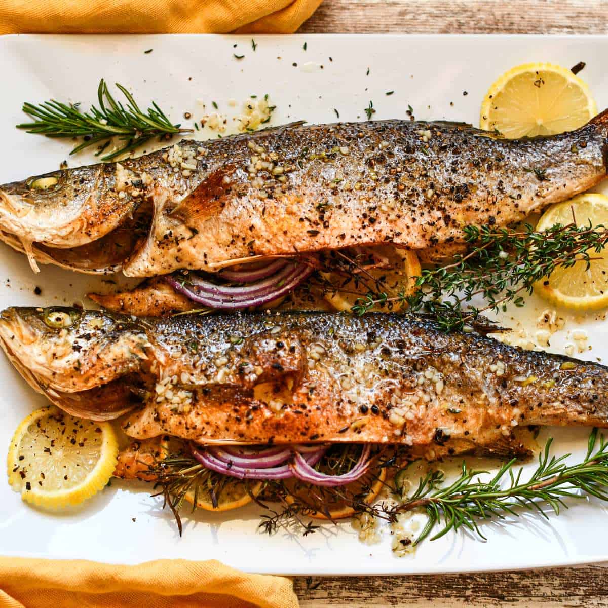 Whole Roasted Branzino Recipe by Jeff Benda