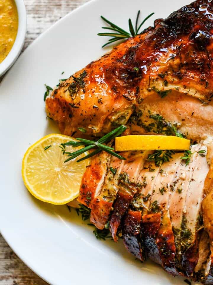 How to Cook Bone In Turkey Breast with Gravy