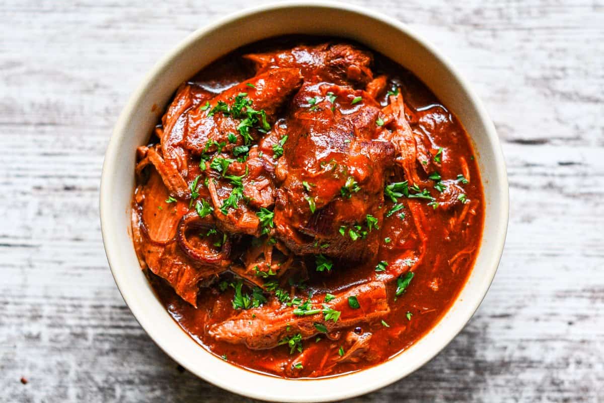 Deer Roast in Slow Cooker