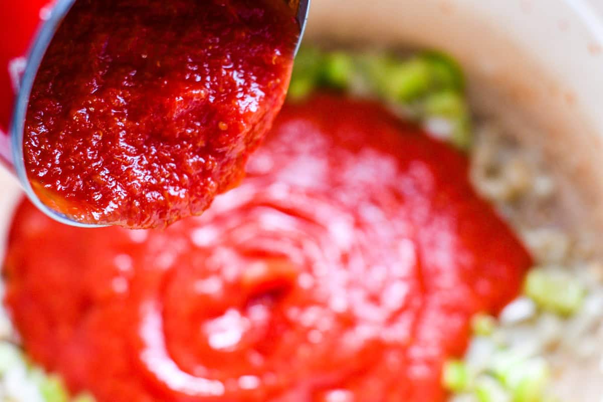 Crushed Tomatoes for Caldo de Pescado Recipe