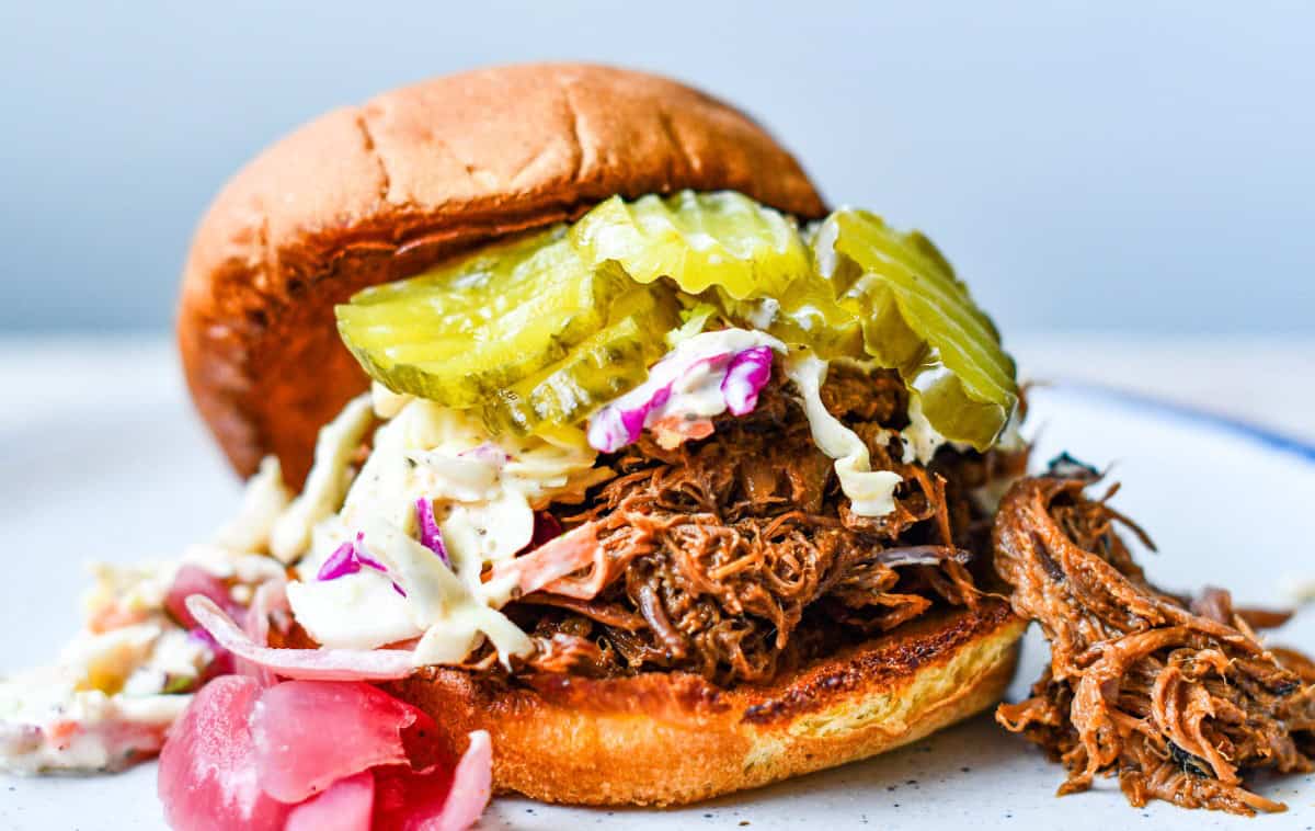 Pulled BBQ Venison Sandwiches