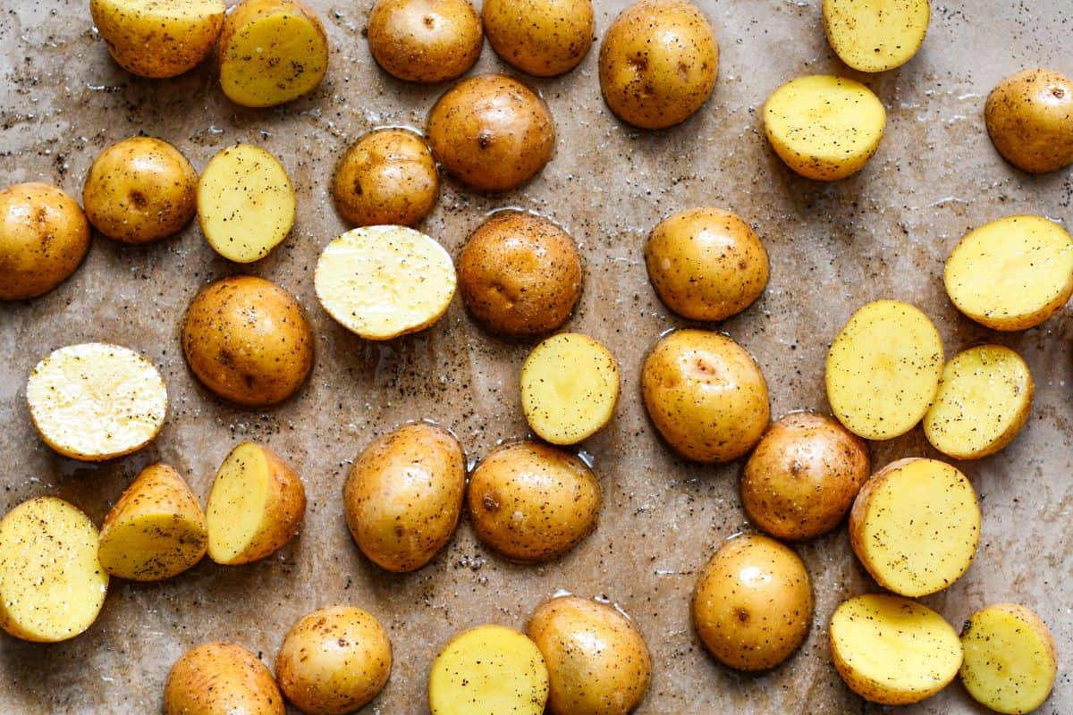 Yellow Baby Potatoes