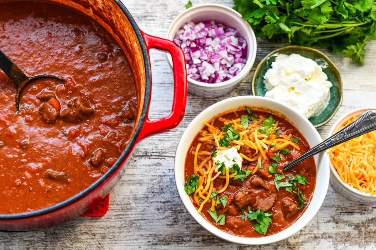 20 Minute Duck Chili Recipe with Taco Seasoning