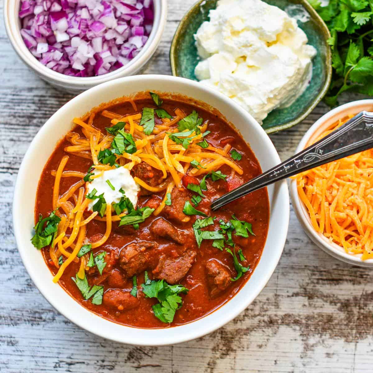 20 Minute Wild Duck Chili with Taco Seasoning