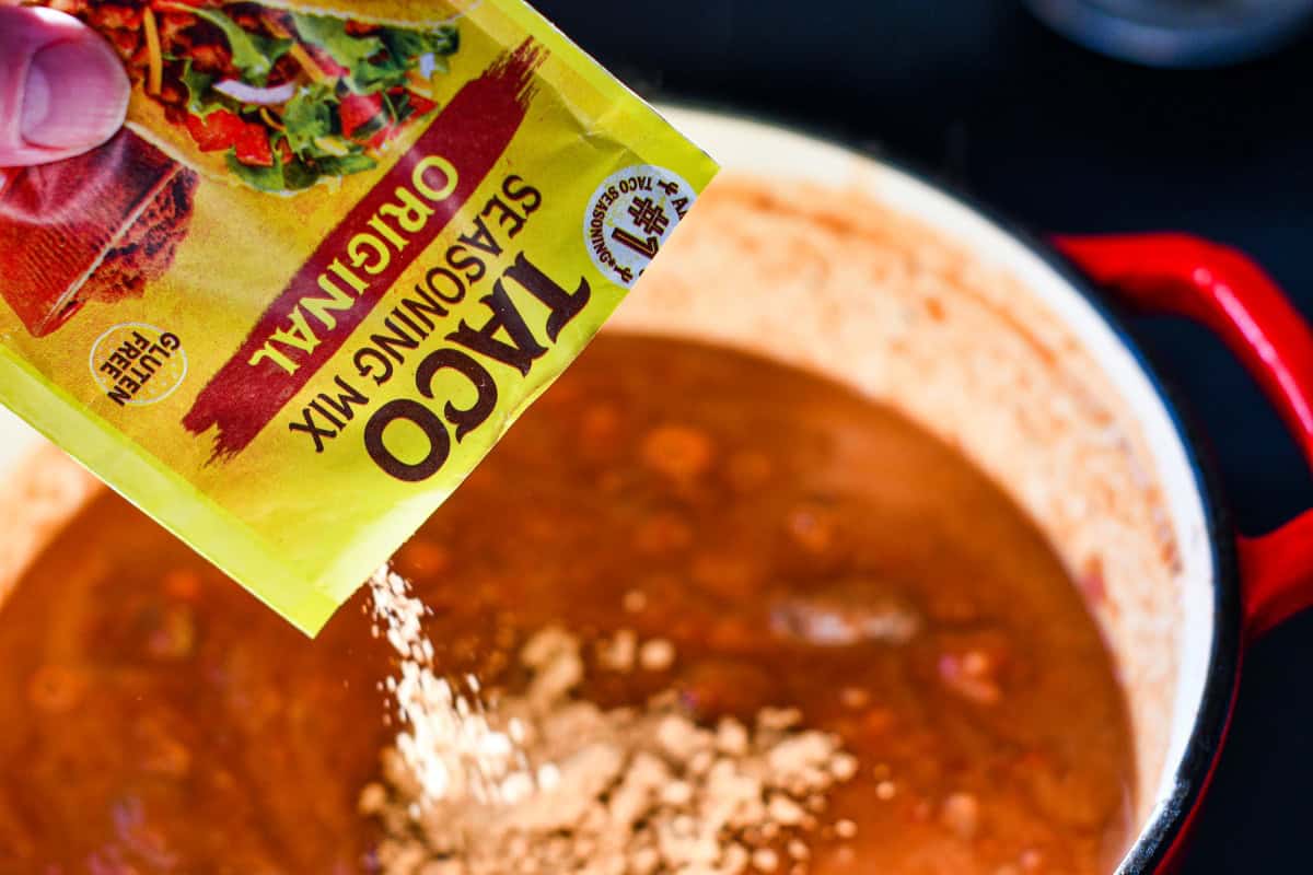 Chili with Taco Seasoning