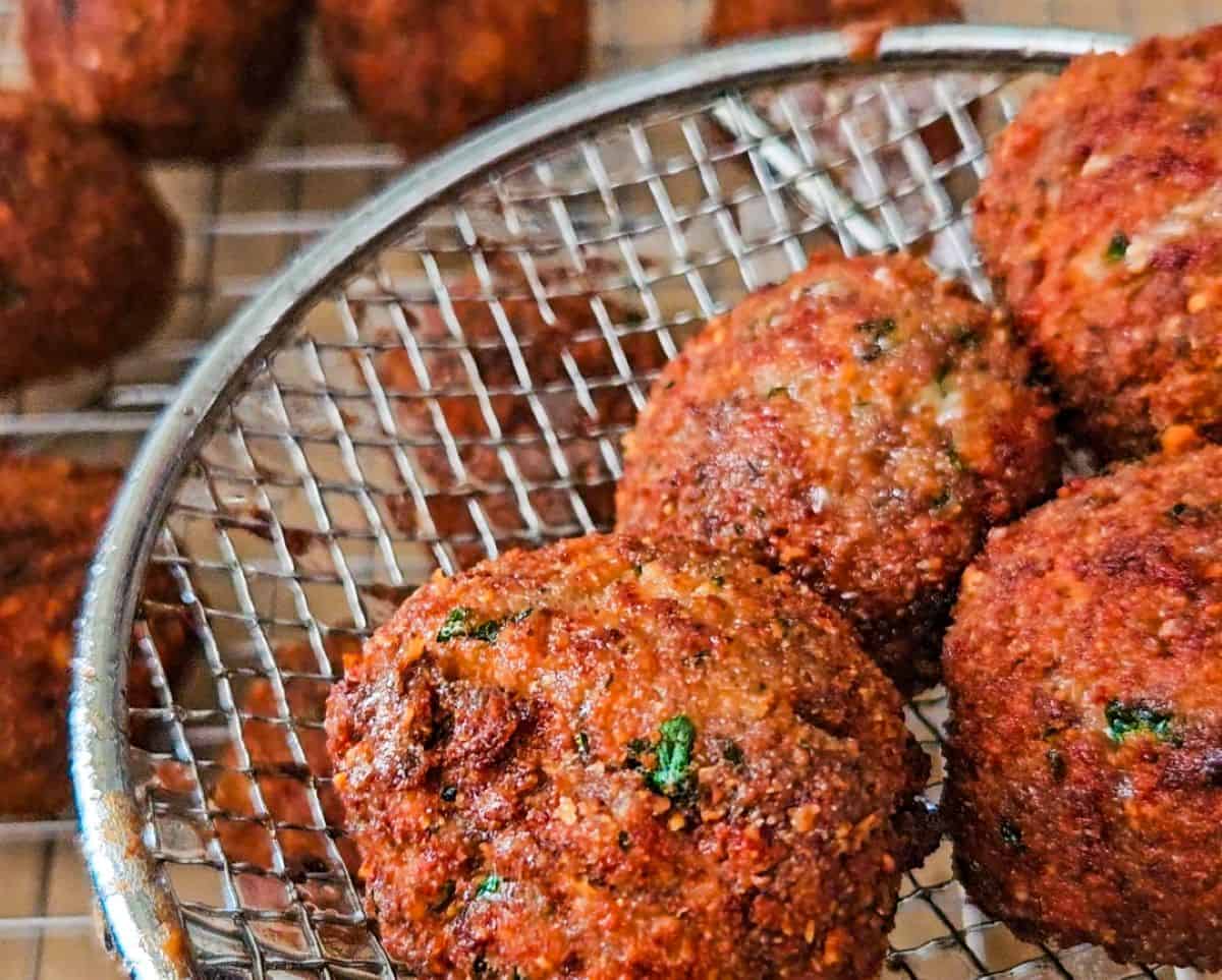 Fried Duck Meatballs Recipe by Jeff Benda