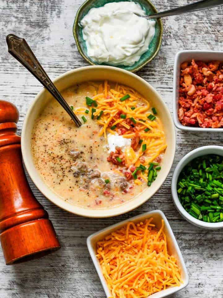 Hamburger and Potato Soup by Jeff Benda