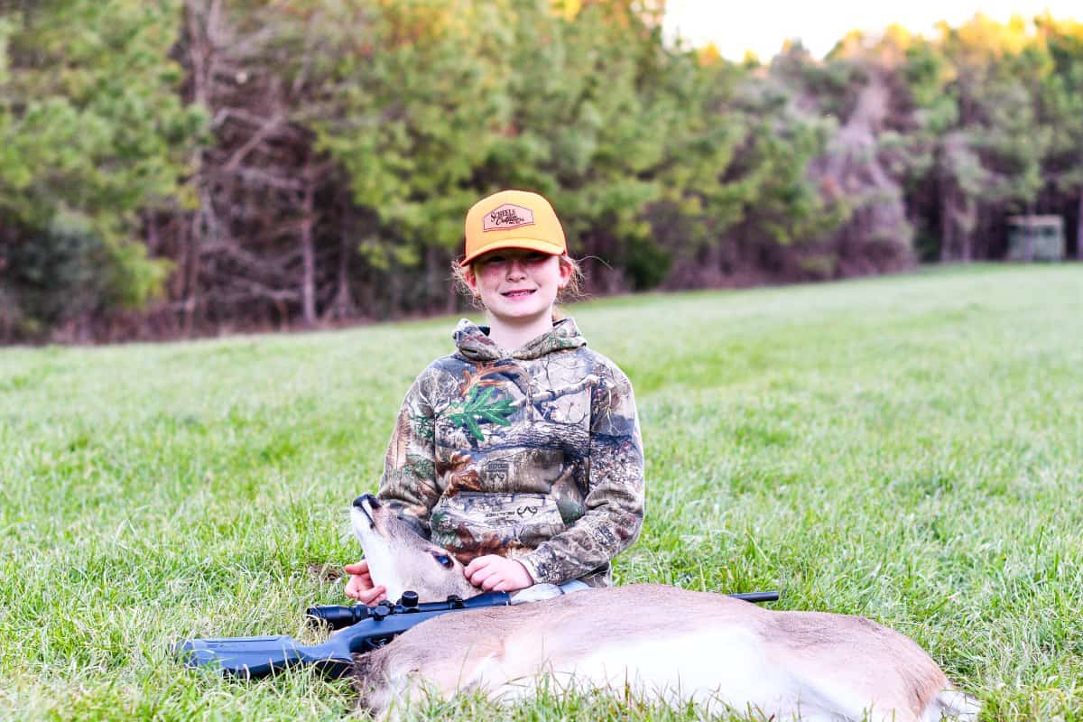 Daughter with Alabama Deer