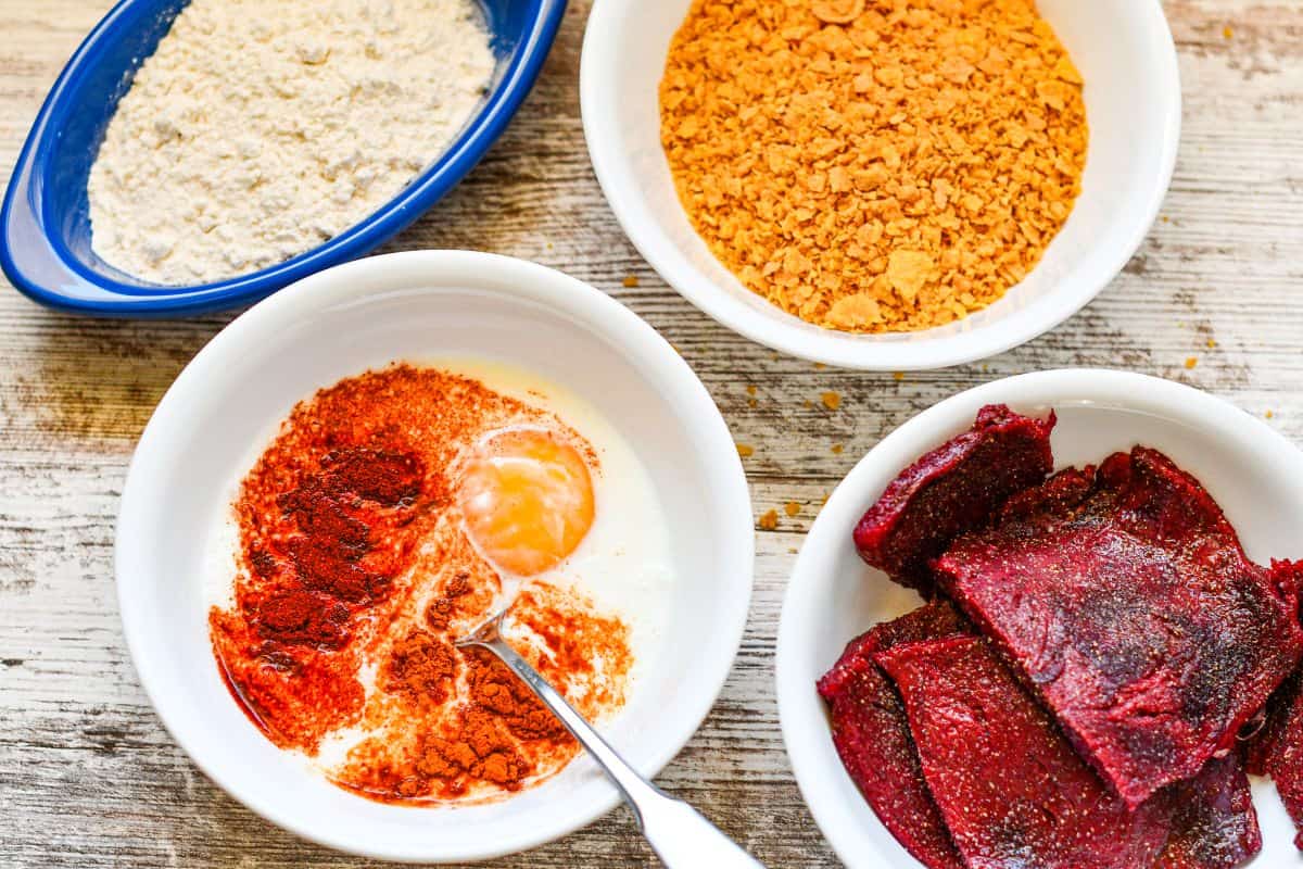 Chicken Fried Rabbit Steak Ingredients