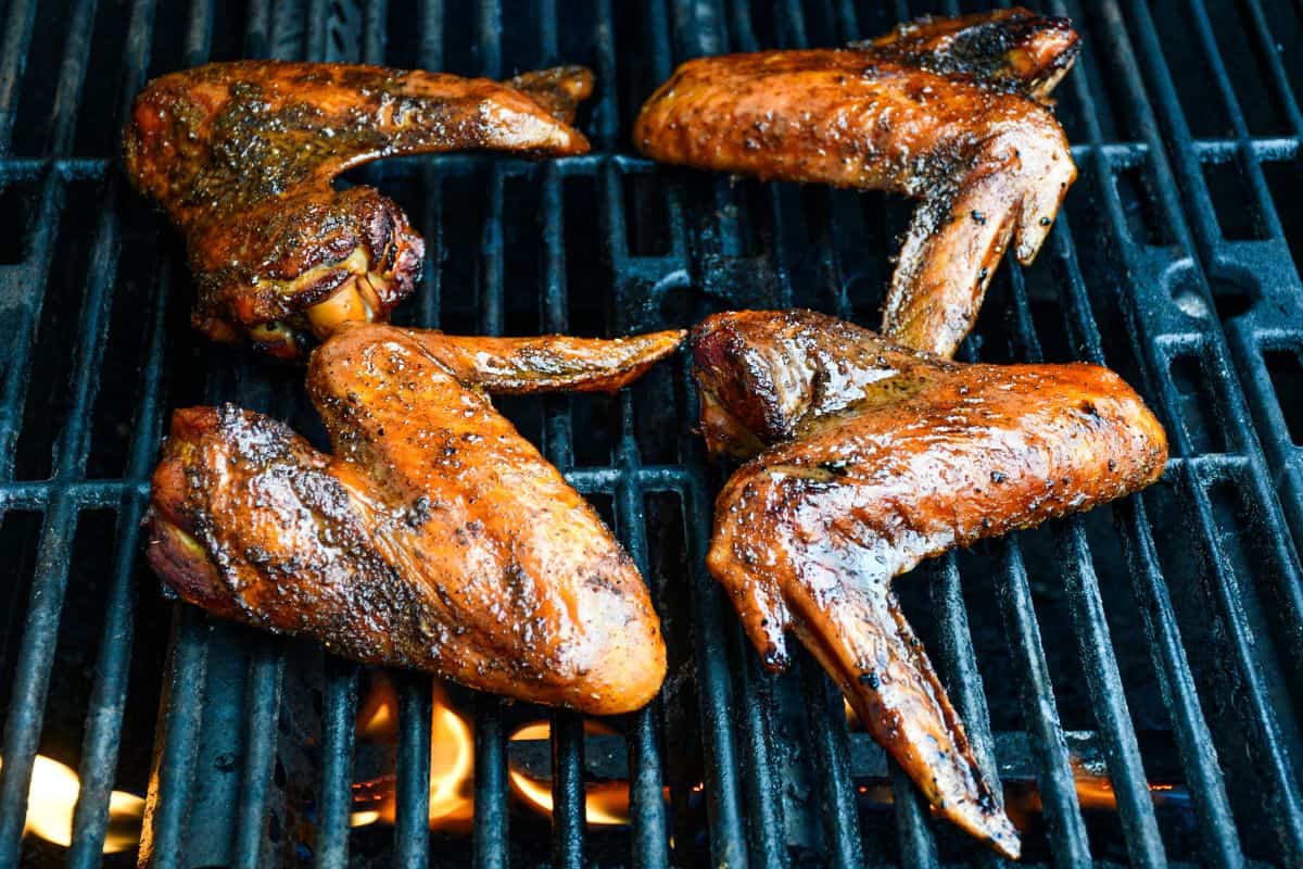 Cooking Wings on the Grill