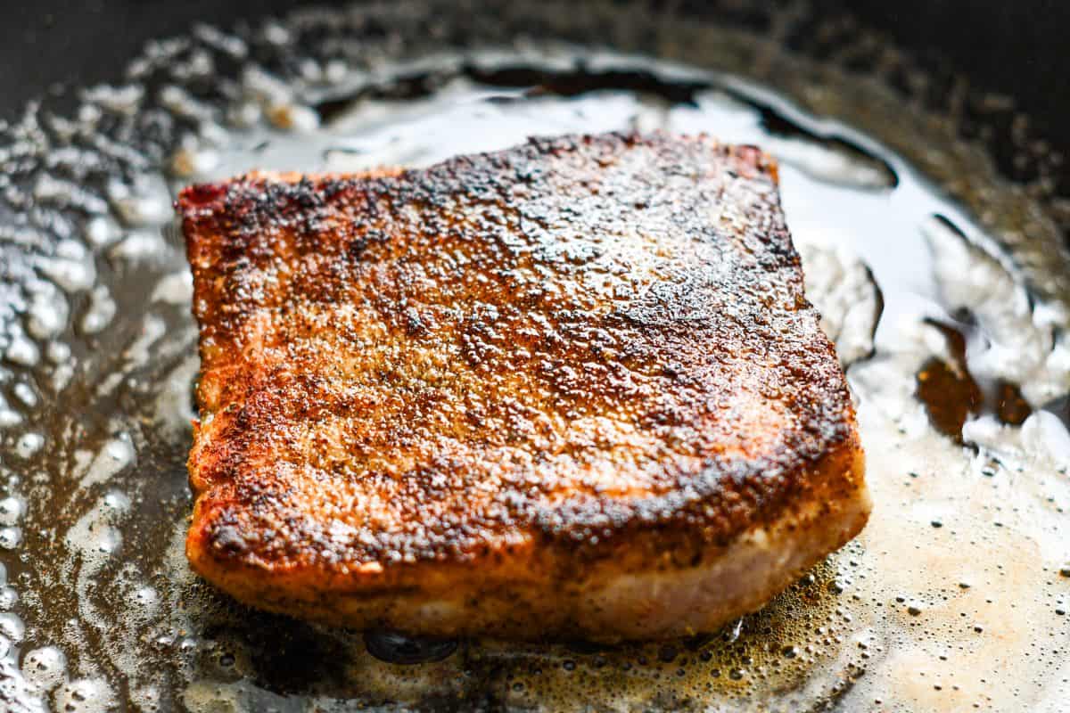 Pan Seared Spicy Fish Fillet