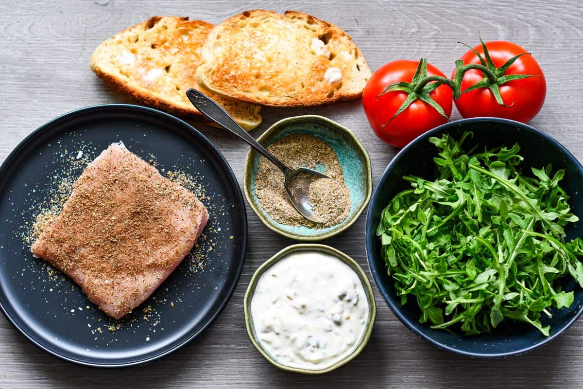 Spicy Fish Sandwich Ingredients