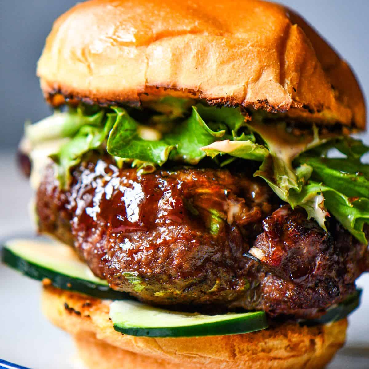 Hoisin Burger Recipe by Jeff Benda