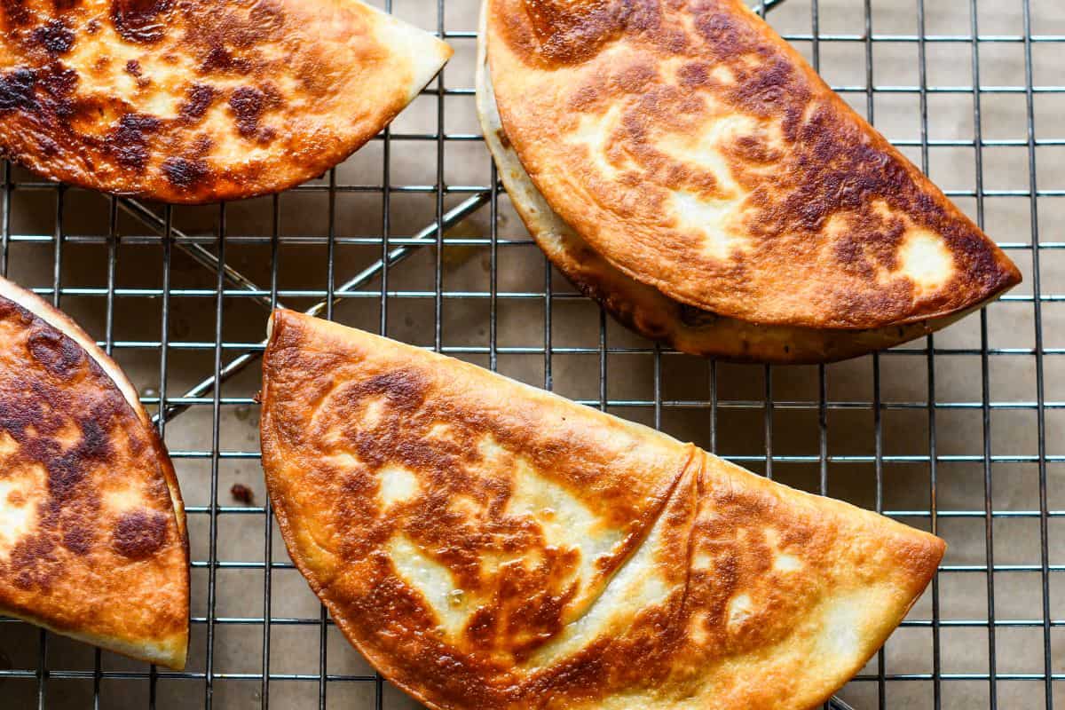 Pan Fried Italian Style Quesadillas
