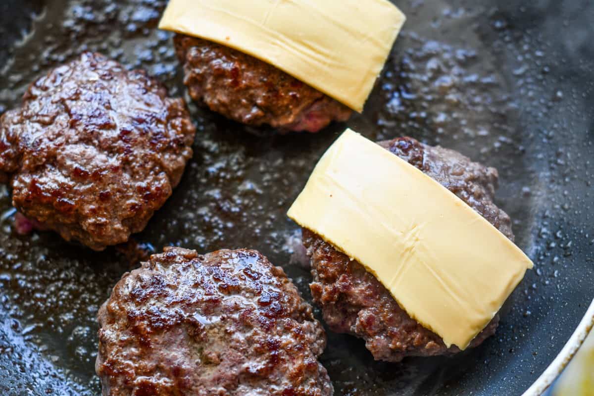 Biscuit Burgers with Cheese
