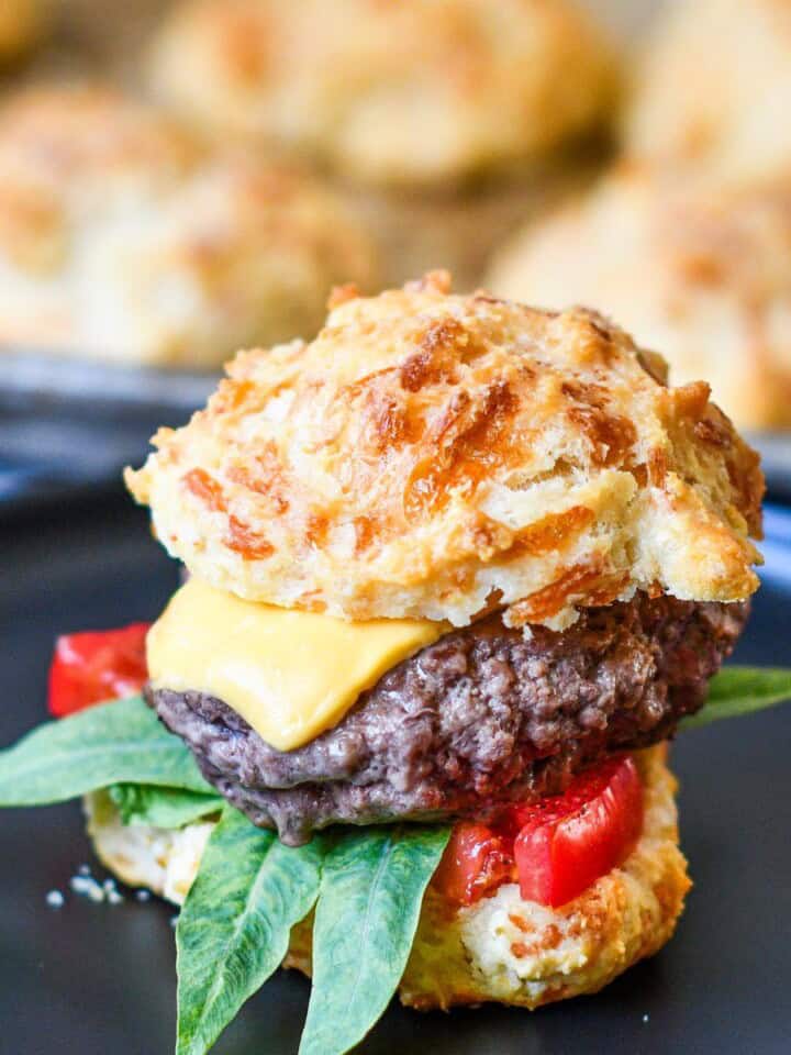 Cheddar Bay Biscuit Burgers by Jeff Benda