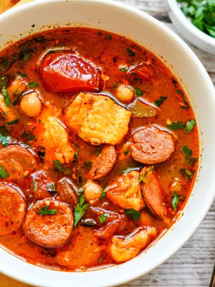 Chorizo and Catfish Stew Recipe