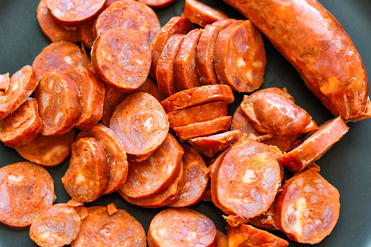 Chorizo for fish and chorizo stew recipe