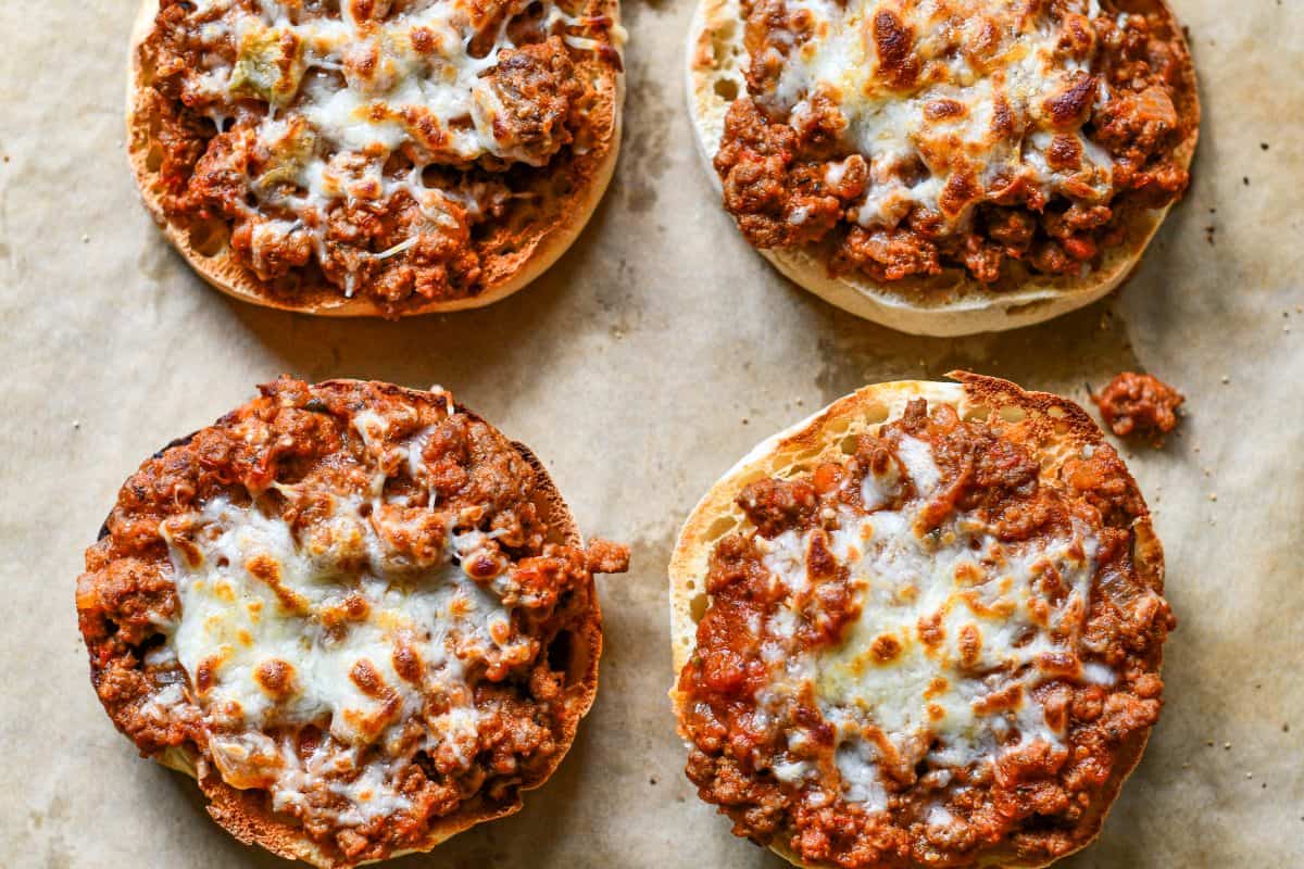 English Muffin Venison Pizza Recipe