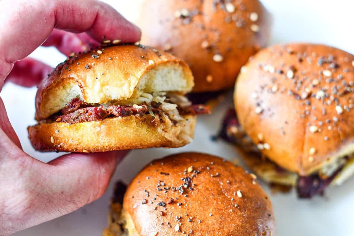 Game Day Sandwiches with Goose Pastrami