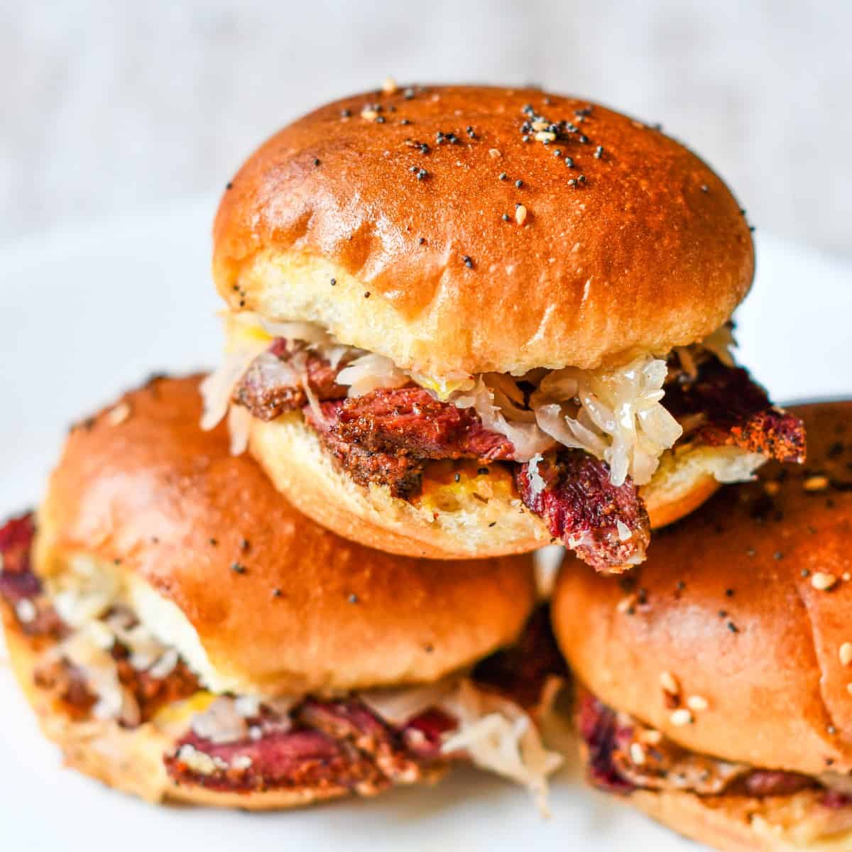 Game Day Goose Pastrami Sliders