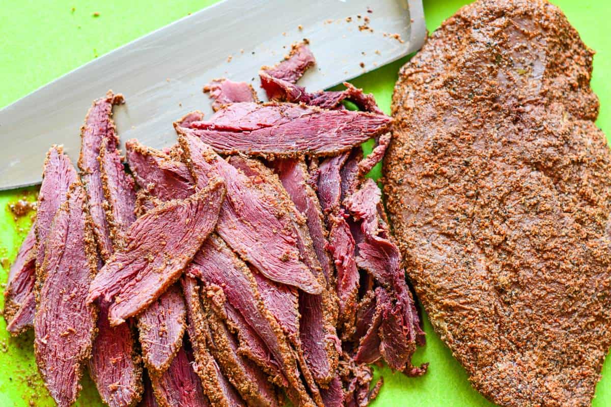 Goose Pastrami for Game Day Sandwiches
