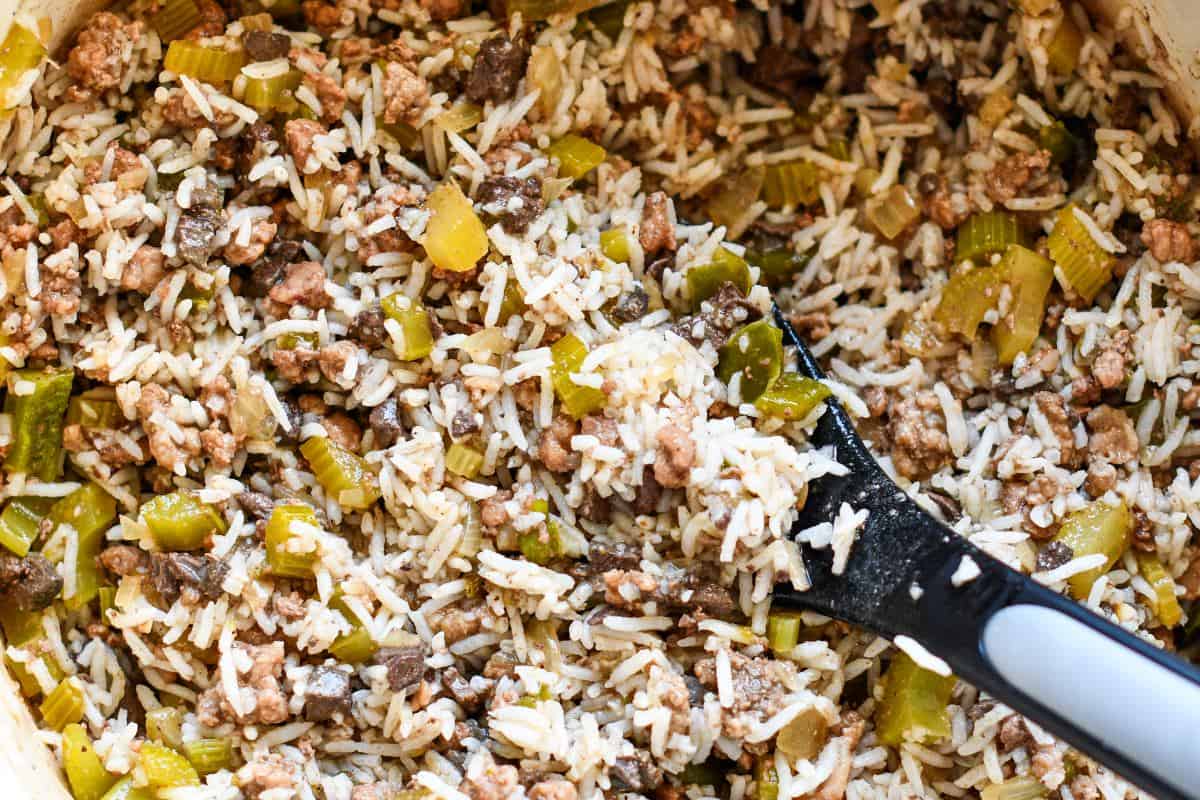 Deer Liver Dirty Rice