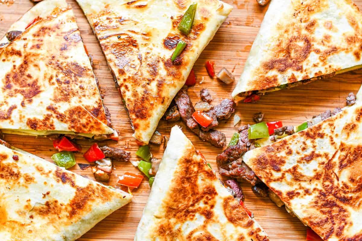 Philly Steak Goose Quesadilla by Jeff Benda