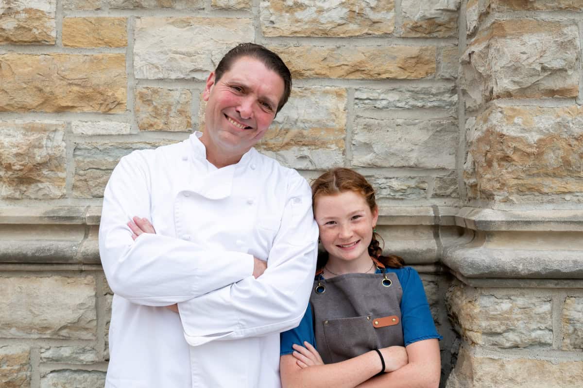 Jeff Benda with daughter Lucia