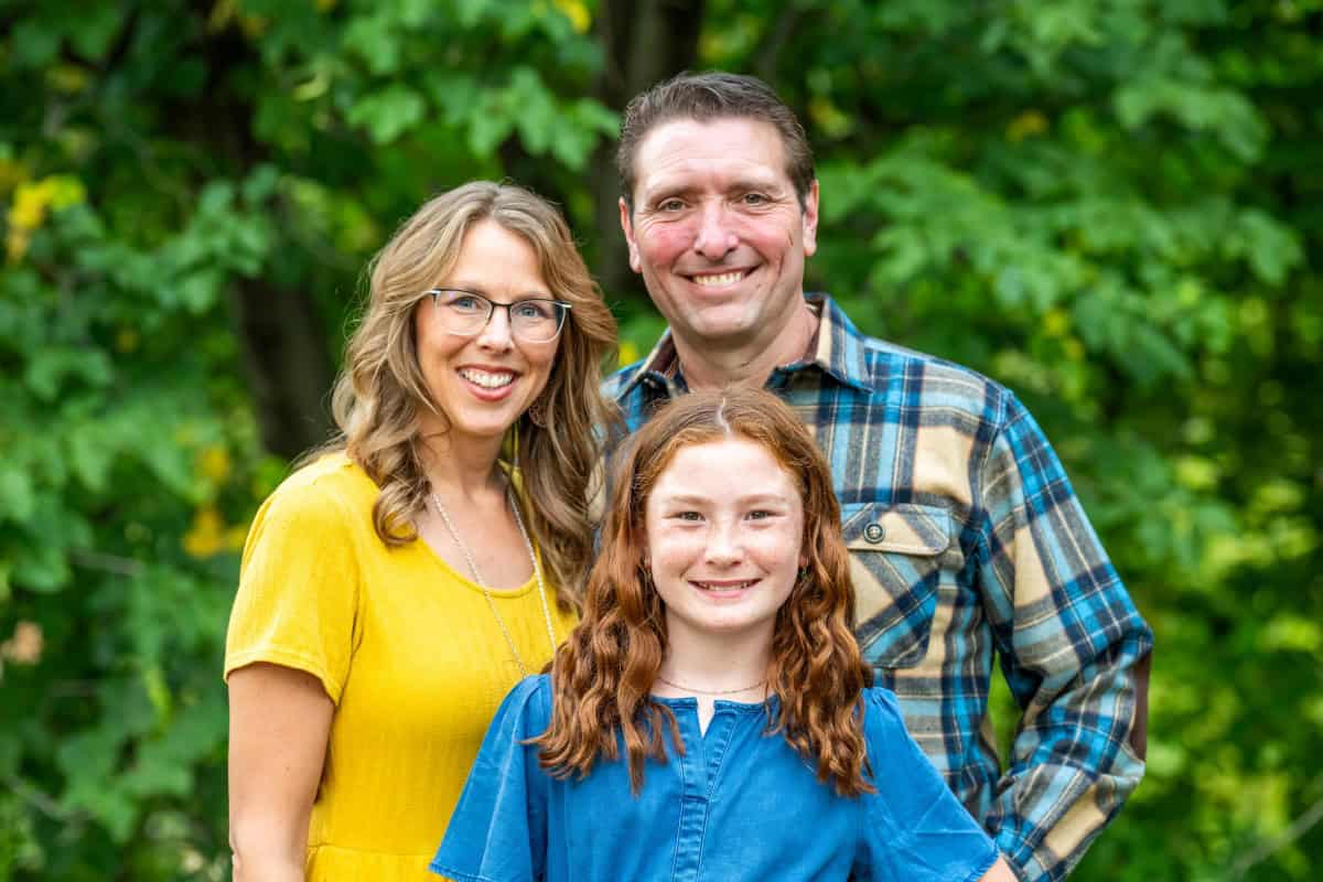 Jeff Benda Family Photo